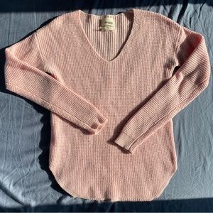 Aritzia Wilfred Free Wolter Sweater in Blush Pink